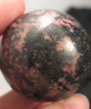 Deeply Grounding Rhodonite Sphere
