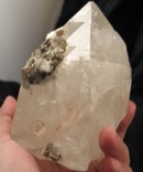Trigonic Clear Cathedral Mica Included Quartz Crystal