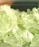 Pale Green Hiddenite Rough Crystals