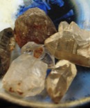 Group of Healing Crystals