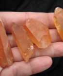 4 Tangerine Crystals
