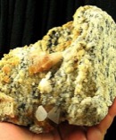 Peace of the Mountain Large Golden Zagi Quartz on Astrophyllite Rare Earth Matrix